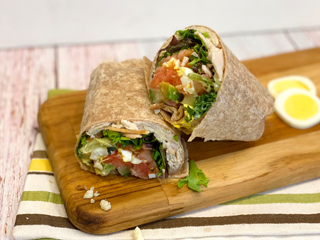 Au Bo Pain - Turkey Cobb Wrap