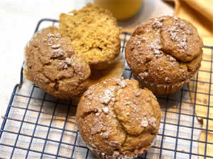 Au Bo Pain - Pumpkin Muffin